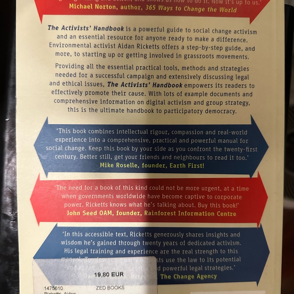 The Activist's Handbook - Picture 2 of 2